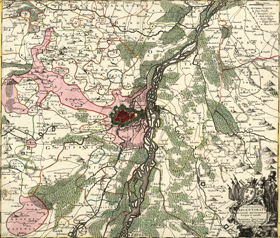 Chorographia Argentorati Alsati metropolis