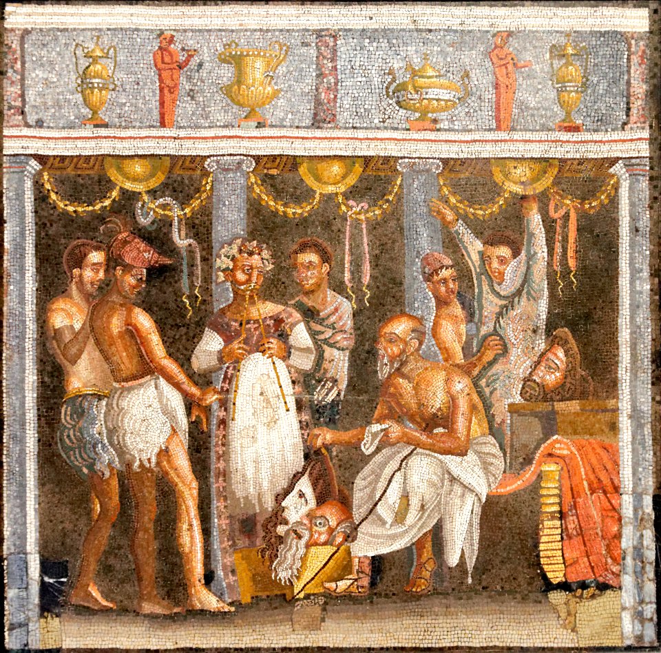 Choregos actors MAN Napoli Inv9986
