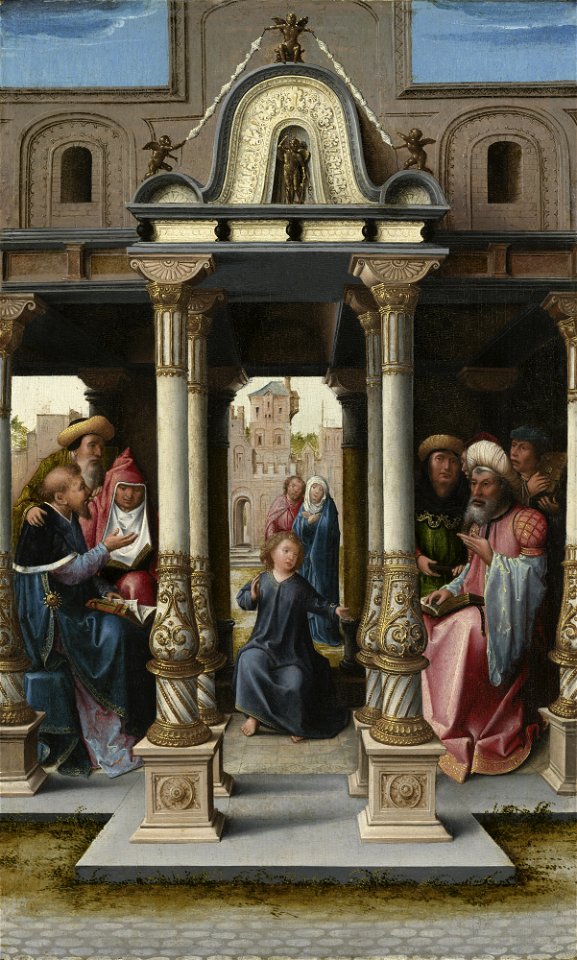 Christ among the Doctors A14340