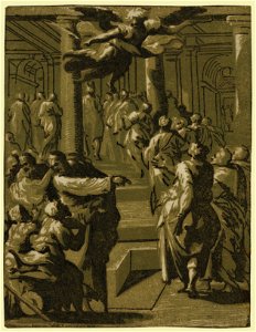 Christ healing the paralytic man LCCN2008678926