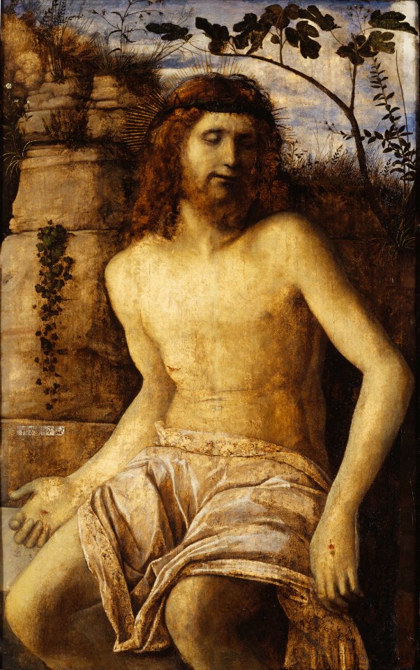 Christ crowned with Thorns (Giovanni Bellini) - Nationalmuseum - 18730