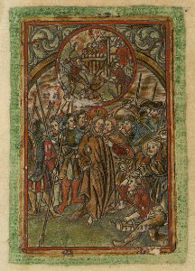 Christ Betrayed by Judas ca.1519 print by Master S., S.V 89065, Prints Department, Royal Library of Belgium
