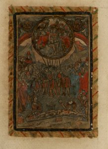 Christ Nailed to the Cross ca.1519 print by Master S., S.V 89074, Prints Department, Royal Library of Belgium