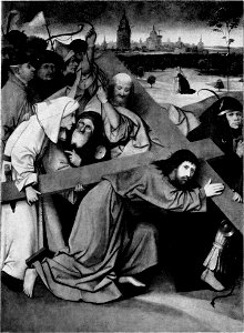 Christ Carrying the Cross by Hieronymus Bosch Escorial (Vermeylen 1939)