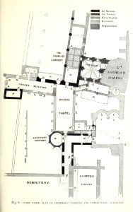 Christ Church Canterbury Willis 1868 Figure 6 archaeologiacant07kent 0 0131