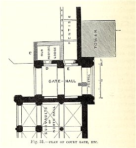 Christ Church Canterbury Willis 1868 Figure 31 archaeologiacant07kent 0 0242