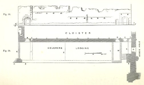 Christ Church Canterbury Willis 1868 Figure 19 & 20 archaeologiacant07kent 0 0210