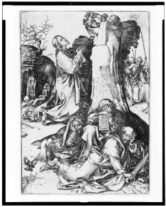 Christ praying on the Mount of Olives) - M.S LCCN94506272