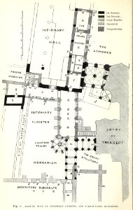 Christ Church Canterbury Willis 1868 Figure 5 archaeologiacant07kent 0 0130