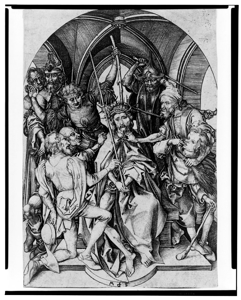 Christ crowned with thorns) - MS LCCN2004665110