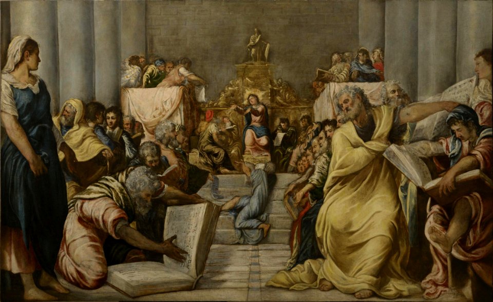 Christ Disputing in the Temple (Tintoretto)