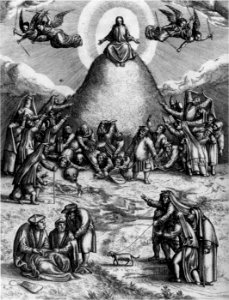 Christ sitting on a haystack 01