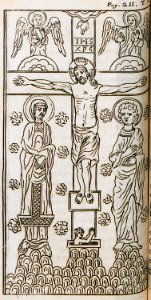 Christ Crucified from the Church of Panagia stin Petra, which was built on the site of the temple of Artemis Agrotera by - Spon Jacob - 1678