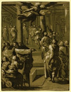 Christ healing the paralytic man LCCN2008678926