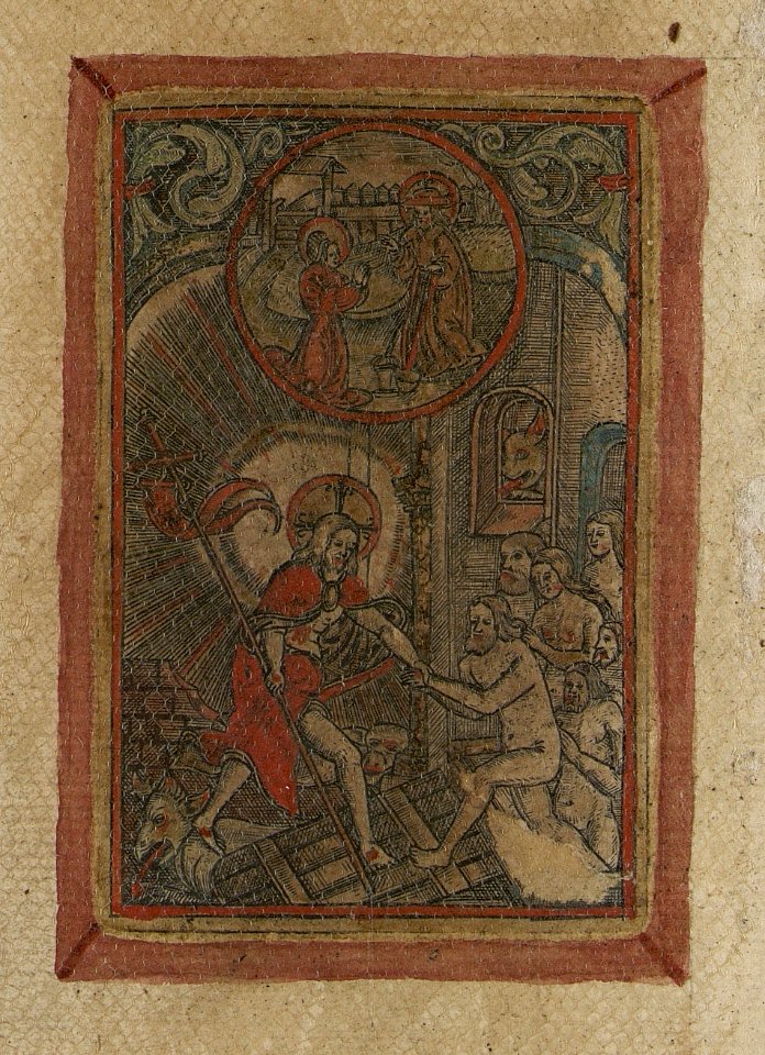 Christ in Limbo ca.1519 print by Master S., S.V 89076, Prints Department, Royal Library of Belgium