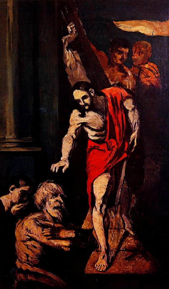 Christ-in-limbo- by cezanne 1867