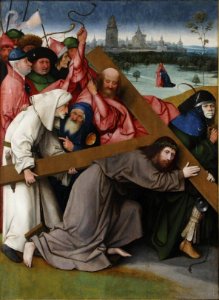 ChristCarryingCrossBoschMadridVersion