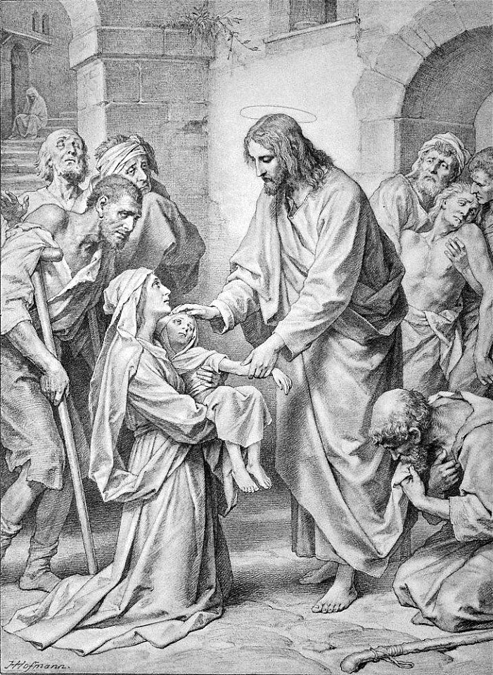 CHRIST HEALING THE SICK