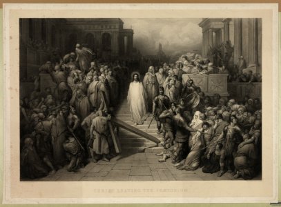 Christ leaving the praetorium LCCN2003680648