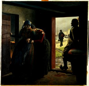 Christen Dalsgaard, En Afsked, 1860, ARoS Aarhus Kunstmuseum
