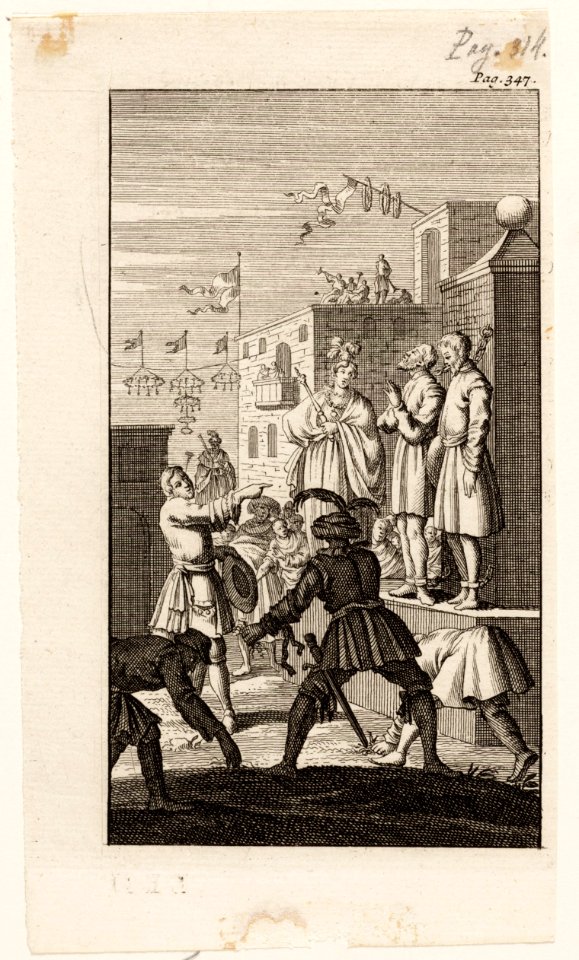 Christen en getrouwe op de kermis der ijdelheid, objectnr A 41689
