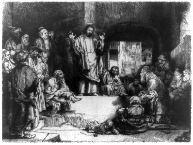 Christ preaching LCCN2005683560