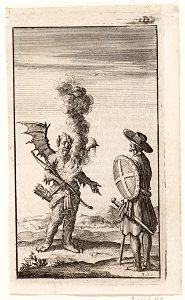 Christen ontmoet Apollion, objectnr A 41683