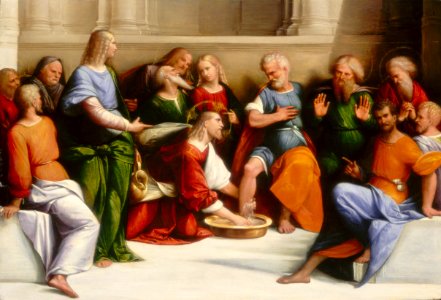 Christ Washing the Disciples' Feet E10791