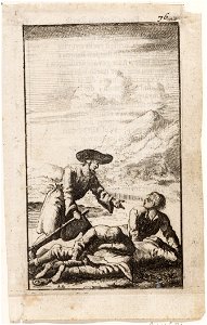 Christen vindt Slegte, Luyaart en Vermetele slapende, objectnr A 41681