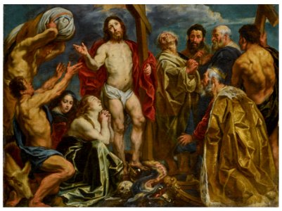 CHRIST TRIUMPHANT AMONG THE NINE PENITENTS 