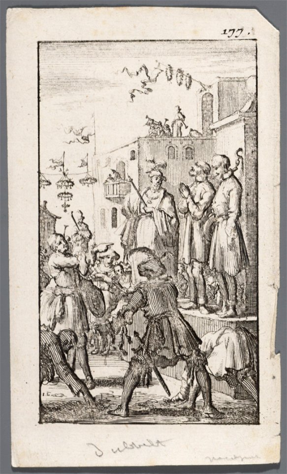 Christen en getrouwe op de kermis der ijdelheid, objectnr A 41675