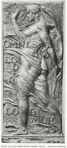 Christian Behrens - Relief von dem Erbbegräbnis Najork-Leipzig (2)