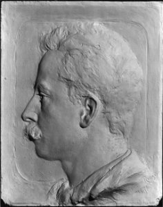 Christian Eriksson, 1858-1935, gift med Jeanne de Tramcourt (Harald Sörensen-Ringi) - Nationalmuseum - 40409