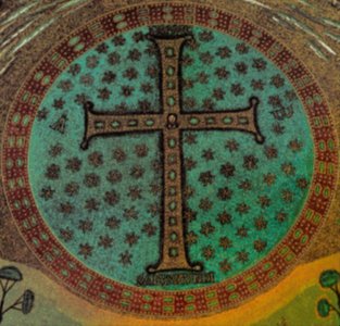 Christian cross Ravenne