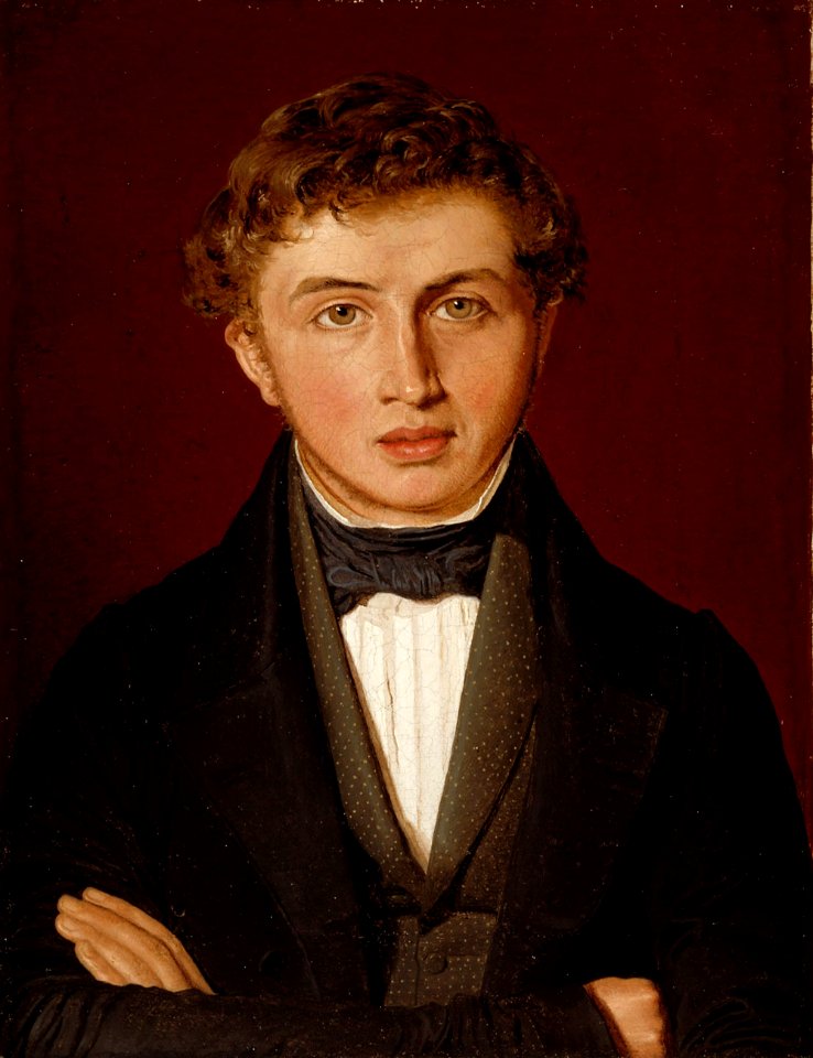 Christen Købke - Portrait of Hans Peter Købke, the Artist's Brother - A IV 2855 - Finnish National Gallery