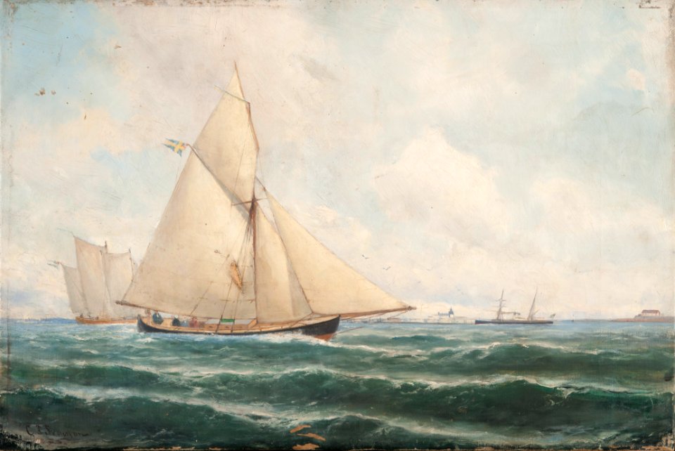 Christian Fredrik Swensson, Sjöhistoriska museet, SM 26266