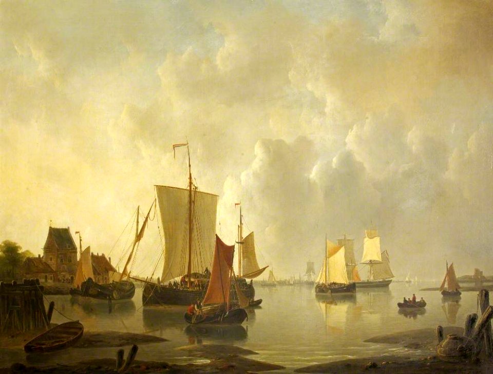 Christiaan Lodewijk Willem Dreibholtz (1799-1874) - The Mouth of the Scheldt - 21145 - National Trust