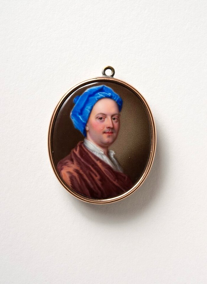 Christian Friedrich Zincke - Self portrait, presumed - NMB 2669 - Nationalmuseum
