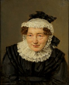 Christian Albrecht Jensen - The Professor’s Wife Elisabeth Christine Sophie Horrebow, née Manthey - NM 5732 - Nationalmuseum