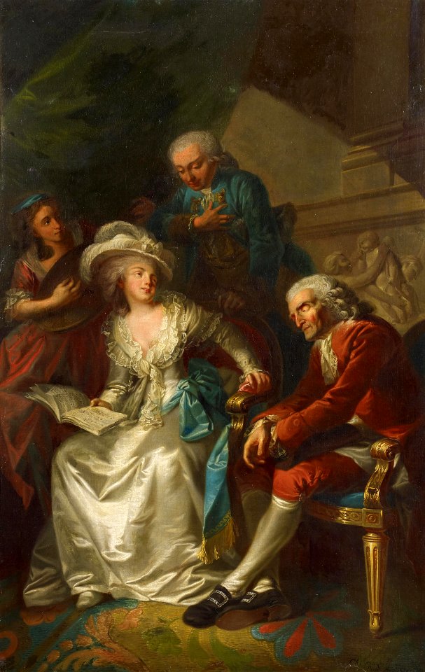 Christian August Lorentzen Stiller Musikgenuss 1784