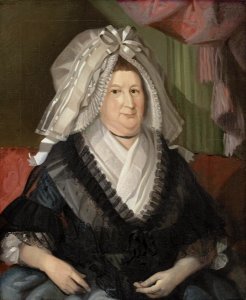 Christian Gullager - Portrait of Rebecca Salisbury Waldo, Mrs. Daniel Waldo Sr