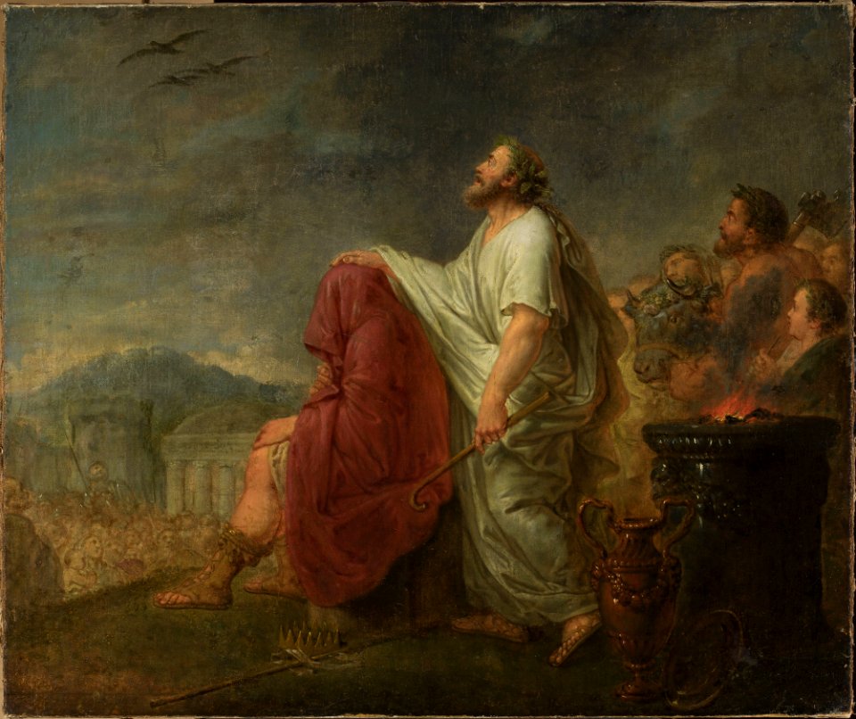 Christian Bernhard Rode - Ancient scene of sacrifice - M.Ob.1979 MNW - National Museum in Warsaw