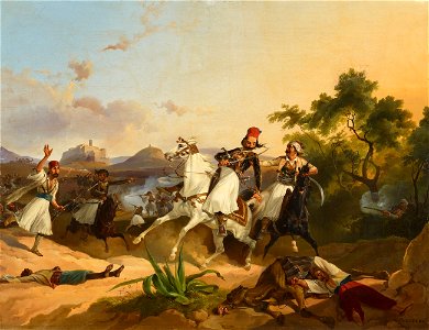 Christian Johann Georg Perlberg Palikaren-Kampf