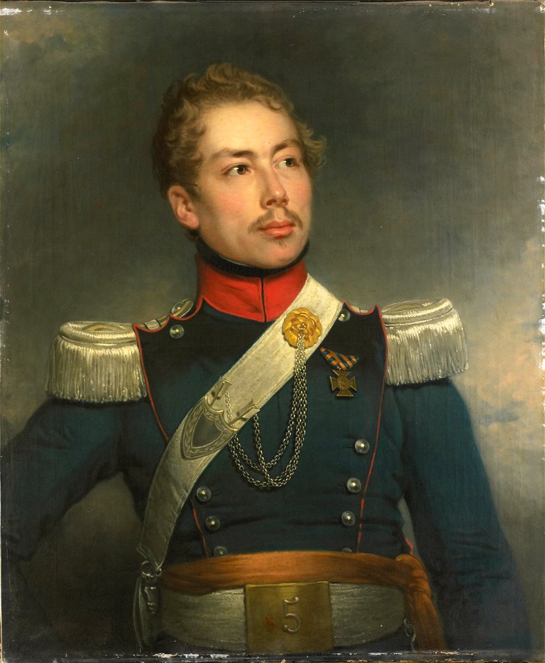 Christian Edouard Fraser (1812-79). Tweede luitenant van het 5de regiment der Dragonders Rijksmuseum SK-A-1569