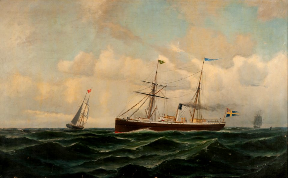 Christian Fredrik Swensson, Samuel Gustaf Hermelin, 1879, Sjöhistoriska museet SM 22990
