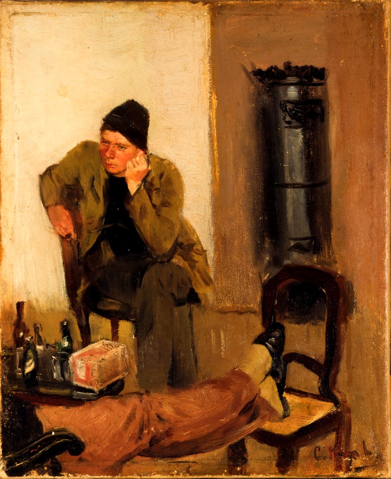 Christian Krohg - Charles Lundh in conversation with Christian Krohg - Google Art Project