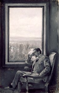 Christian Krohg - Portrait of the Painter Christian Skredsvig - Maleren Christian Skredsvig - Nasjonalmuseet - NG.M.02402