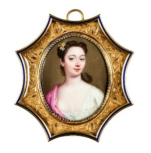 Christian Friedrich Zincke - Unknown woman, called Lady Ashley - NMB 1061 - Nationalmuseum