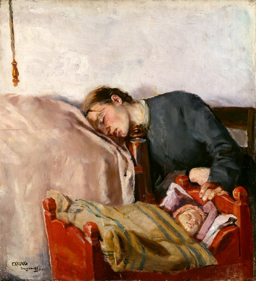 Christian Krohg - Mother and Child - Google Art Project
