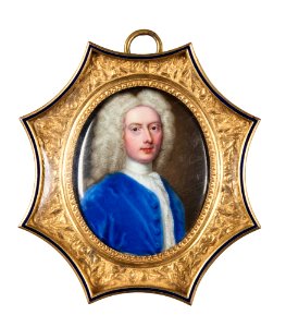 Christian Friedrich Zincke - Unknown man, called Francis Dayrell, lord Ashley - NMB 1062 - Nationalmuseum